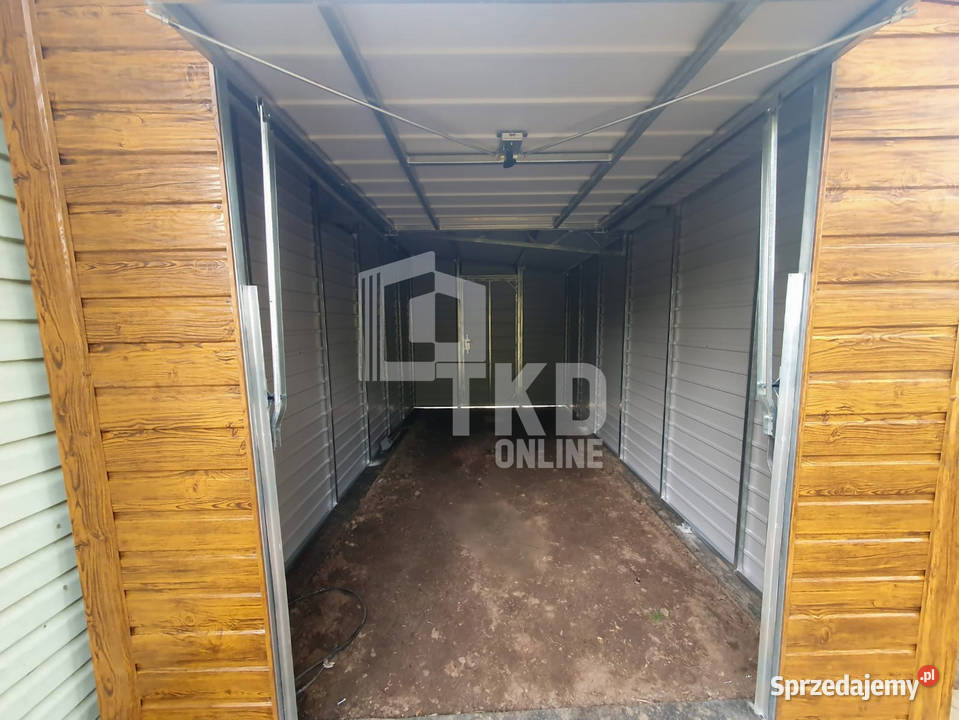 Domek Ogrodowy Schowek Garaż 25x6 Brama uchylna Gdańsk