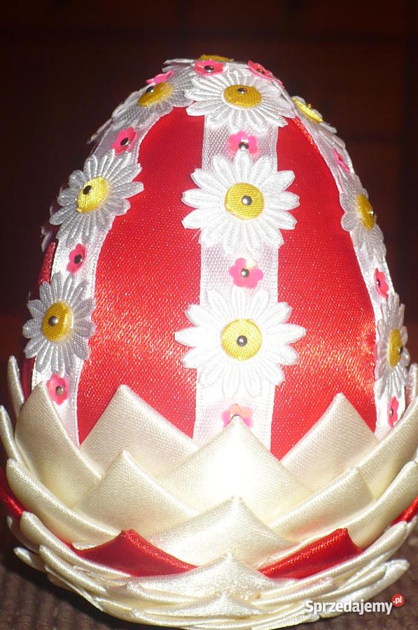 Jajka styropianowe zdobione wielkanocne Szczecin