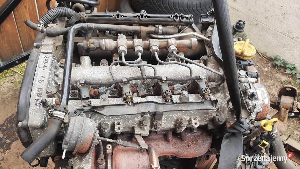 silnik kompletny 16 jtd 105 198A3000 Fiat Bravo osobowe Silniki kompletne Dębno