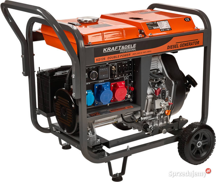 Agregat prądotwórczy 8kW 400V KD126 sprzedam