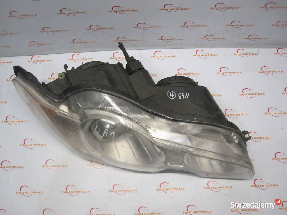JAGUAR XF 10r lampa prawa przód ANGLIK