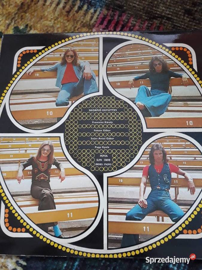 Archiwum hard rocka SCORPIO Unnepnap 1976 Rzeszów