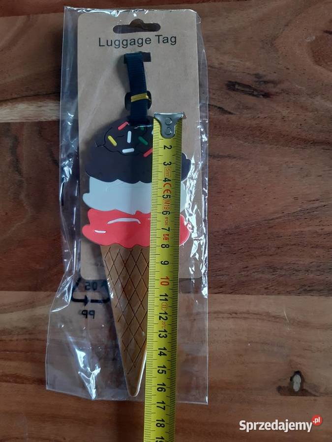 Zawieszka do bagażu lody lód Warszawa