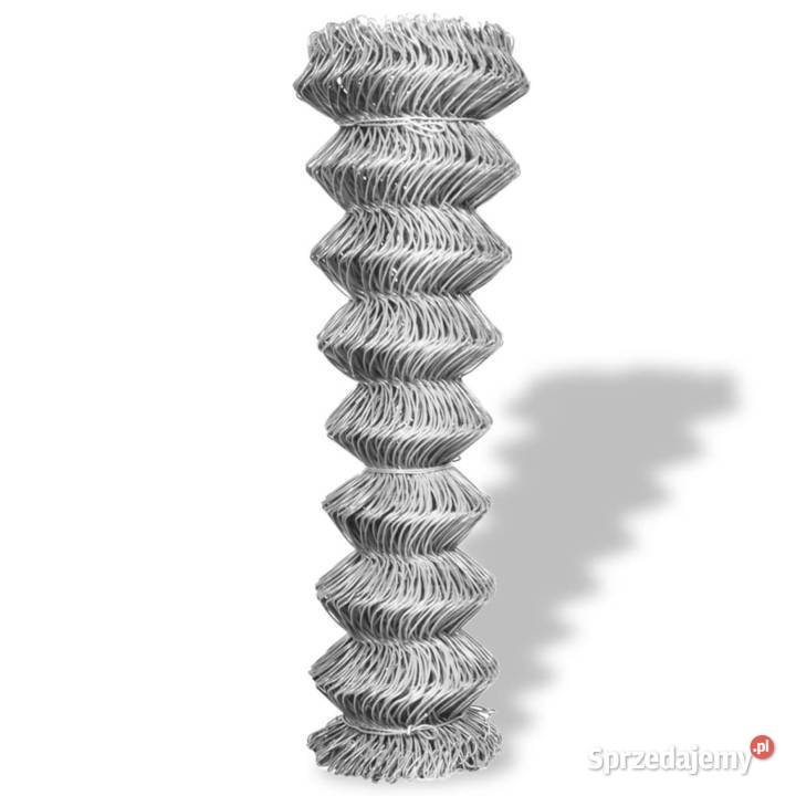 vidaXL Siatka ogrodzeniowa z galwanizowanej mazowieckie