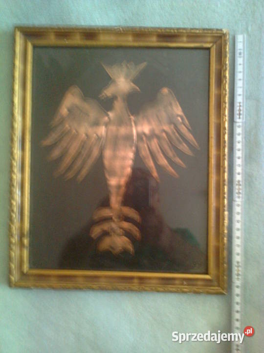 Miedziane duże orły Kalisz sprzedam