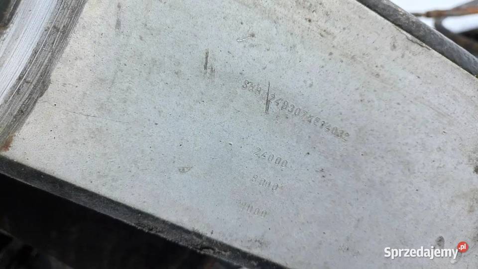 Przyczepa kontenerowa Kelberg D243 24T DMC 3 Mszana Dolna
