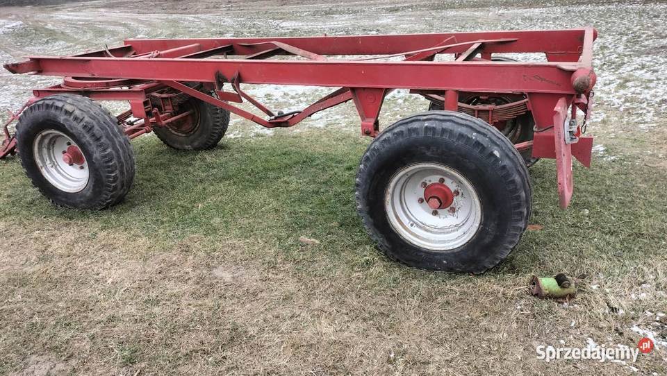 Podwozie przyczepy trójstronnej wywrotki Długie sprzedam