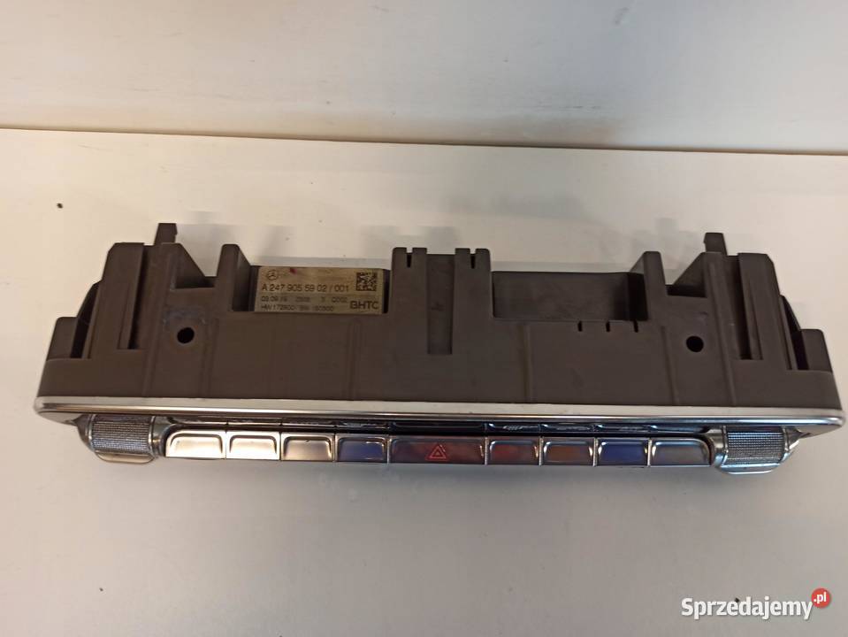 PANEL KLIMATYZACJI MERCEDES W247 A2479055902 Wyposażenie wnętrza dolnośląskie sprzedam