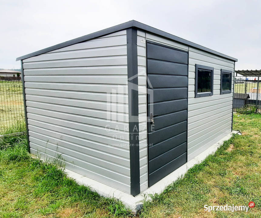 SCHOWEK DOMEK OGRODOWY 35m x 3m drzwi 2x okno Bochnia