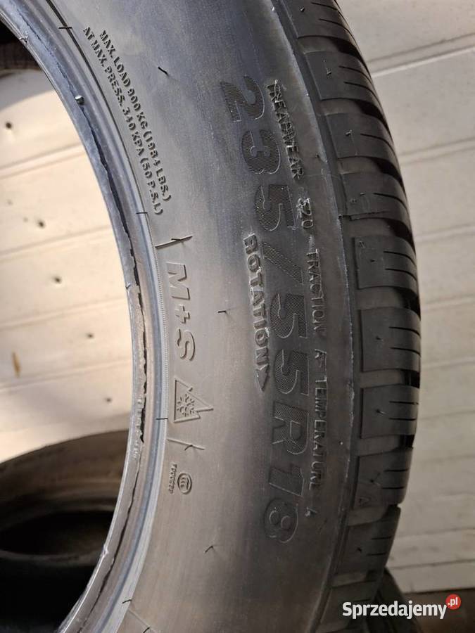 Opony całoroczne IMPERIAL 23555R18 Frydrychowice sprzedam