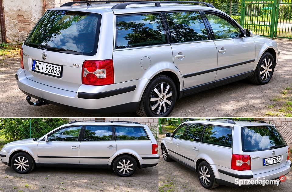 Volkswagen Passat B5 FL 18 Turbo 2004 r benzyna Ciechanów
