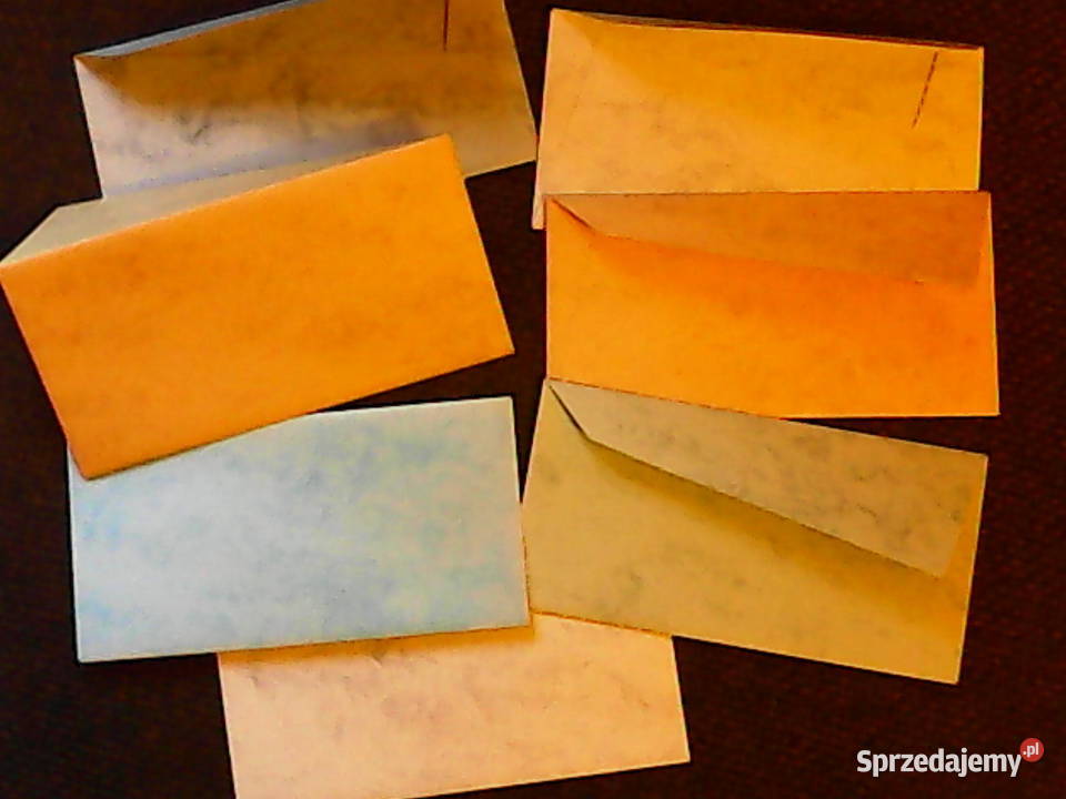 Niepowtarzalne ozdobne KOPERTY Bukowina