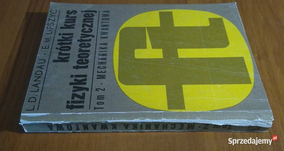 Mechanika kwantowa Lev Landau Lifszyc Krótki pomorskie
