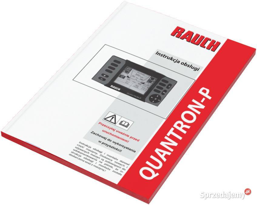 Quantron P Instrukcja obsługi sterownik Kuhn Szamotuły sprzedam