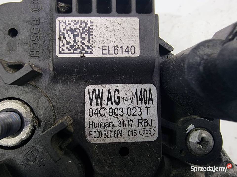 ALTERNATOR VOLKSWAGEN GOLF VII 04C903023T kujawsko-pomorskie Lipno