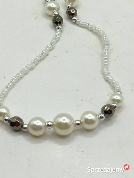 Naszyjnik koraleperłowe Zamość