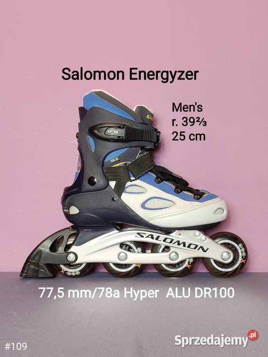 Rolki Salomon Energyzer męskie 775 mm78A ALU Skating Jasień