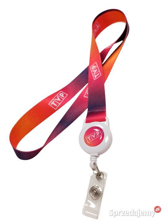 Smycz z wszytym skipassem smycze z nadrukiem