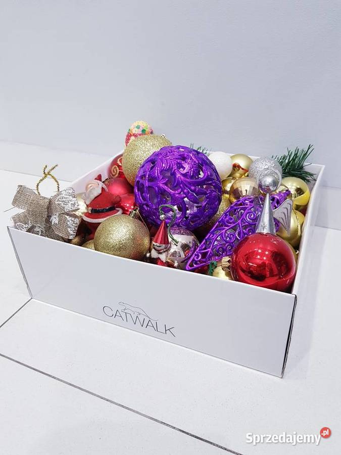 Mega zestaw bombek choinkowych wielokolorowy Dąbrowa Górnicza