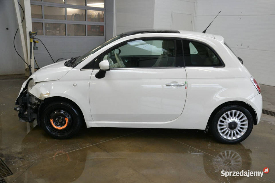 Fiat 500 12 benzyna 70 klimatyzacja wspomaganie 192307km 500 Kęty