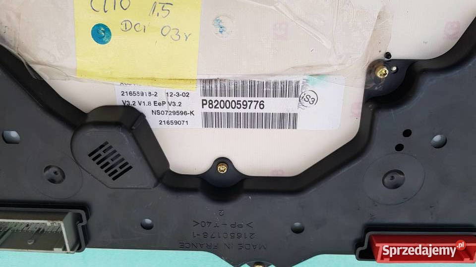 licznik zegary renault clio 2 lift Thalia 15 dci Części Szczecin