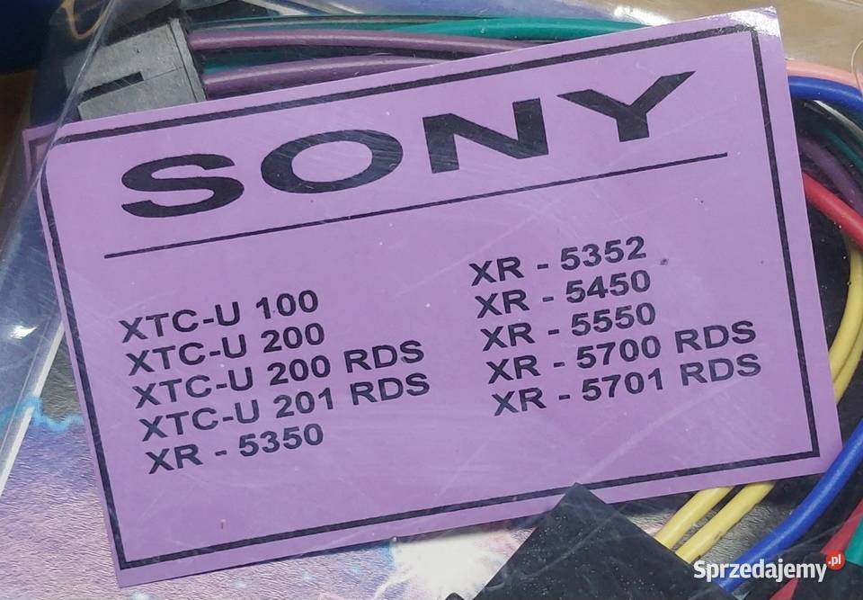 ZŁĄCZE ISO SONY XTCU100 U200 U201 RDS XR5350