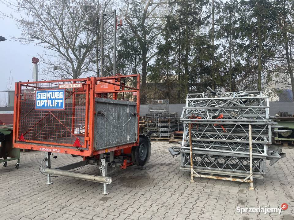 Winda budowlana Steinweg Optilift 500 wciągarka wielkopolskie Ślesin