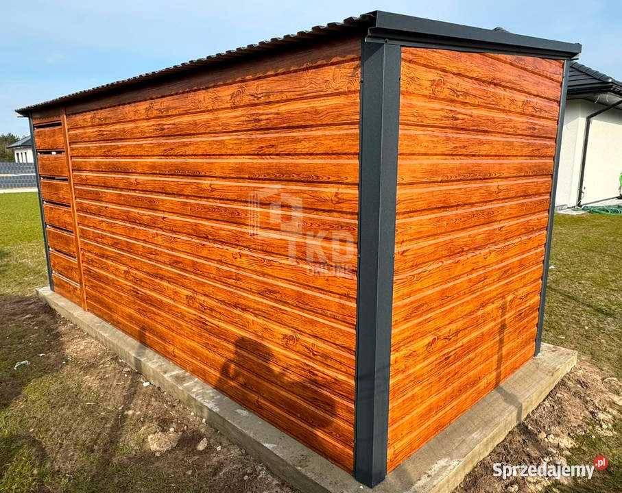 Domek ogrodowy 4x25 m wiata 1x25 m drzwi okno warmińsko-mazurskie Elbląg sprzedam