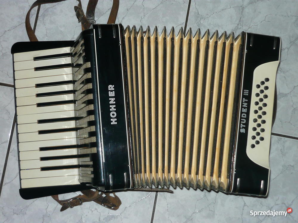 akordeon hohner student 3 Instrumenty klawiszowe i MIDI Radziejów