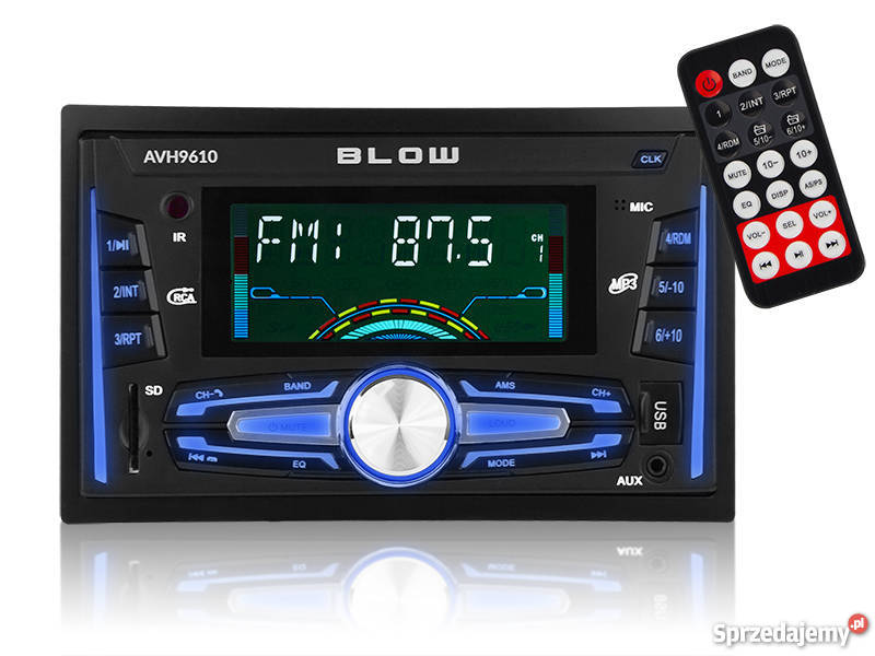 Radio samoch2 DIN USBBT pilot pilot