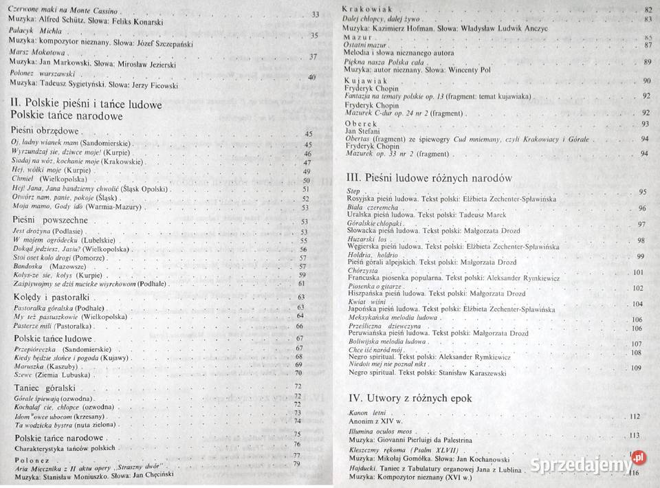 Repertuar i wiadomości o muzyce kl 13 Maria lubelskie Chełm