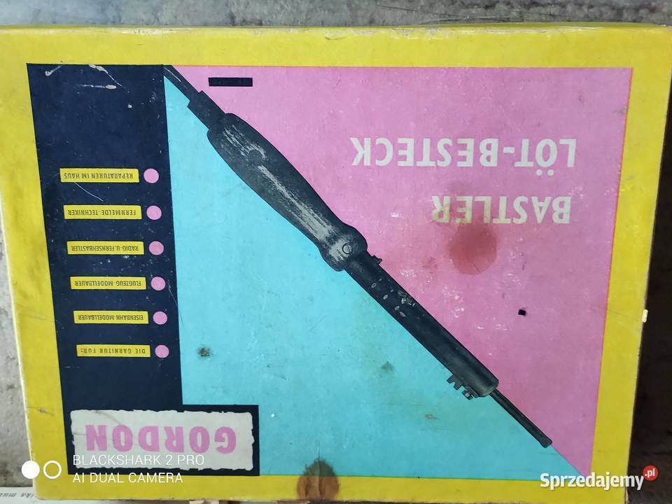 Gordon lutownica produkcji NRD Pozostałe Mosty