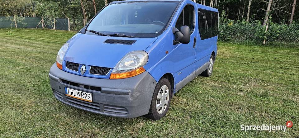 Renault Trafic ekonomiczny 19dci 6os Opel Vivaro lubelskie Włodawa sprzedam