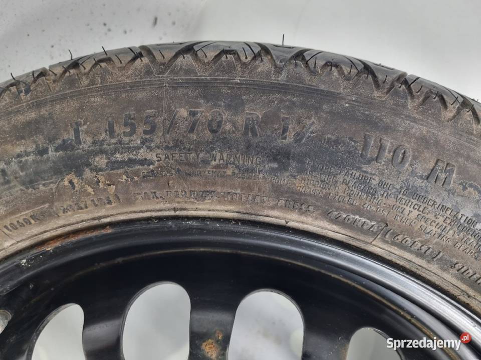 KOŁO DOJAZDOWE Mercedes W211 C219 15570 R17 Chełm