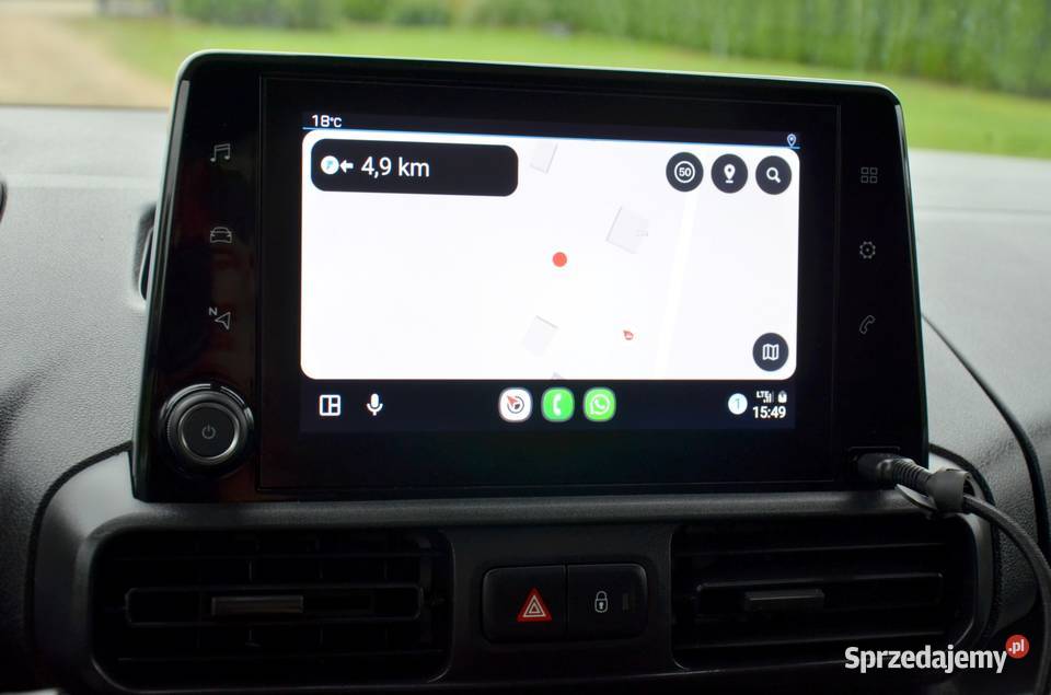 Peugeot Partner Super stan Tablet Nawigacja klimatyzacja Turek