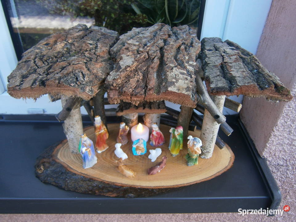 Szopka Bożonarodzeniowa drewniana Siedlce sprzedam