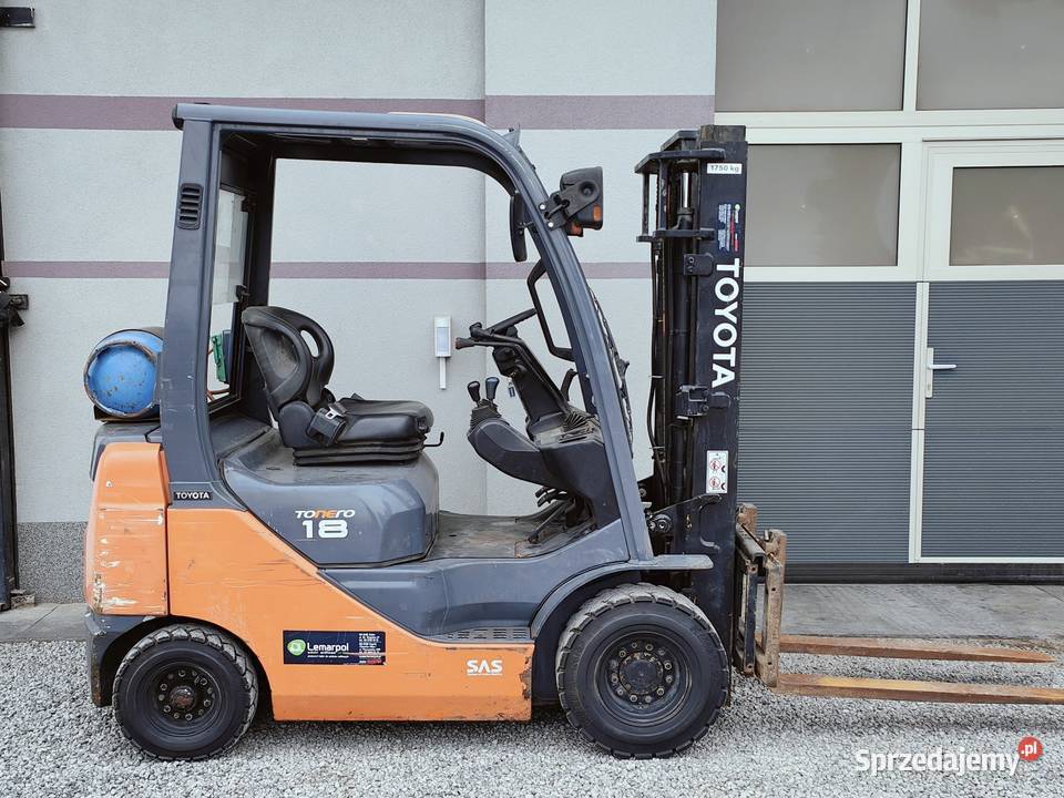 Wózek widłowy Toyota 8FG18 18T Przebieg 6 mtg świętokrzyskie