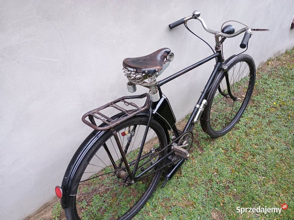 Rower z silnikiem Lohmann diesel zabytkowy Kurzętnik