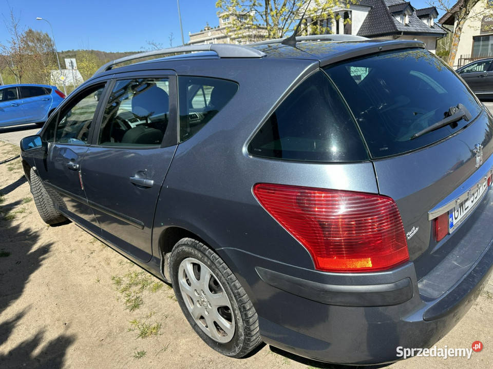 Peugeot 407 ClimatronikTempomat8 światła przeciwmgielne Wejherowo