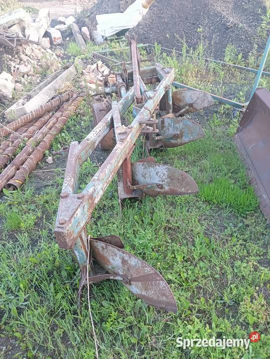 Pług Unia 4 skiby Rolnictwo kujawsko-pomorskie sprzedam
