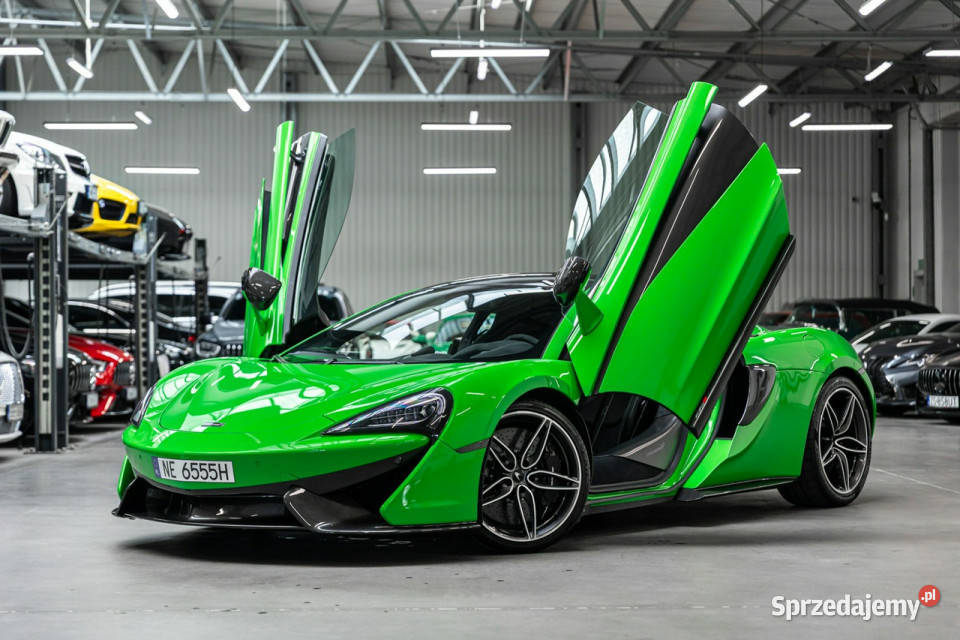 McLaren 570S Coupe Gwarancja 052027 Salon Polska czujnik deszczu Węgrzce