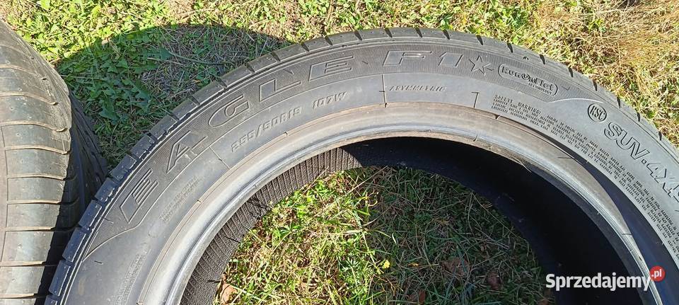 Goodyear Eagle F1 25550 R19 107W 75mm Run Flat wielkopolskie Bałdowice