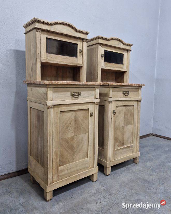 Unikatowe dębowe szafki nocne AntykiMarki Marki