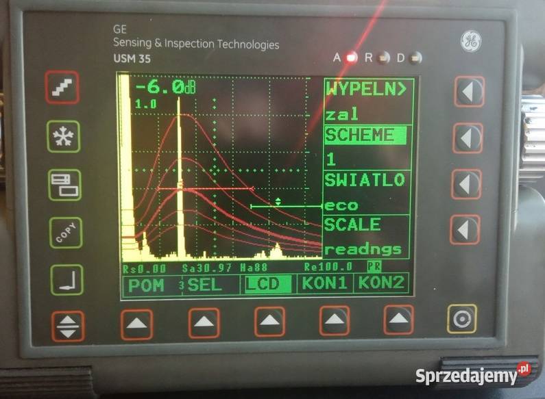 Defektoskop ultradźwiękowy Krautkramer USM35 Telefony i Akcesoria Bełchatów