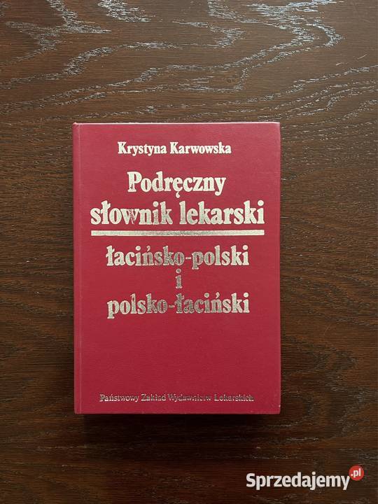 Podręczny słownik lekarski sprzedam