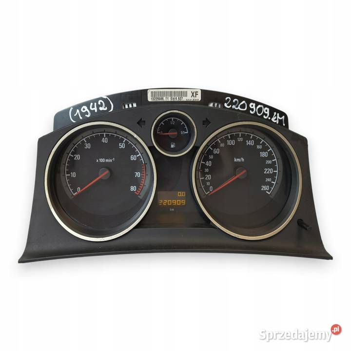 LICZNIK ZEGARY 13225986 XF Opel Astra H Zafira B Chełm sprzedam