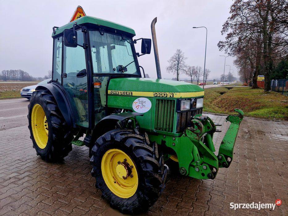 JOHN DEERE 5400 N BRUTTO Sadowniczy Komunalny Dobrzyniewo Duże sprzedam