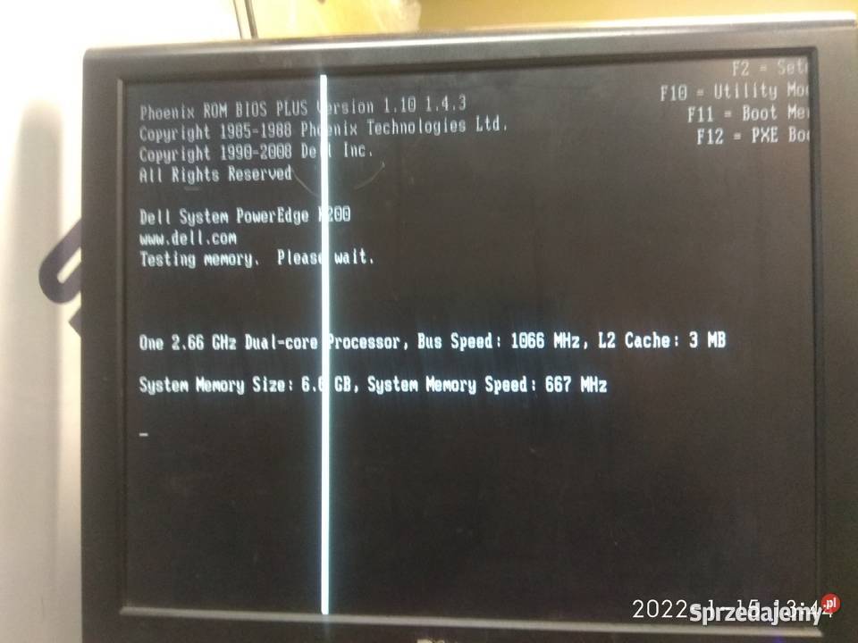 Serwer Dell poweredge R200 Klasy Core 2 Quad Dell Kraków