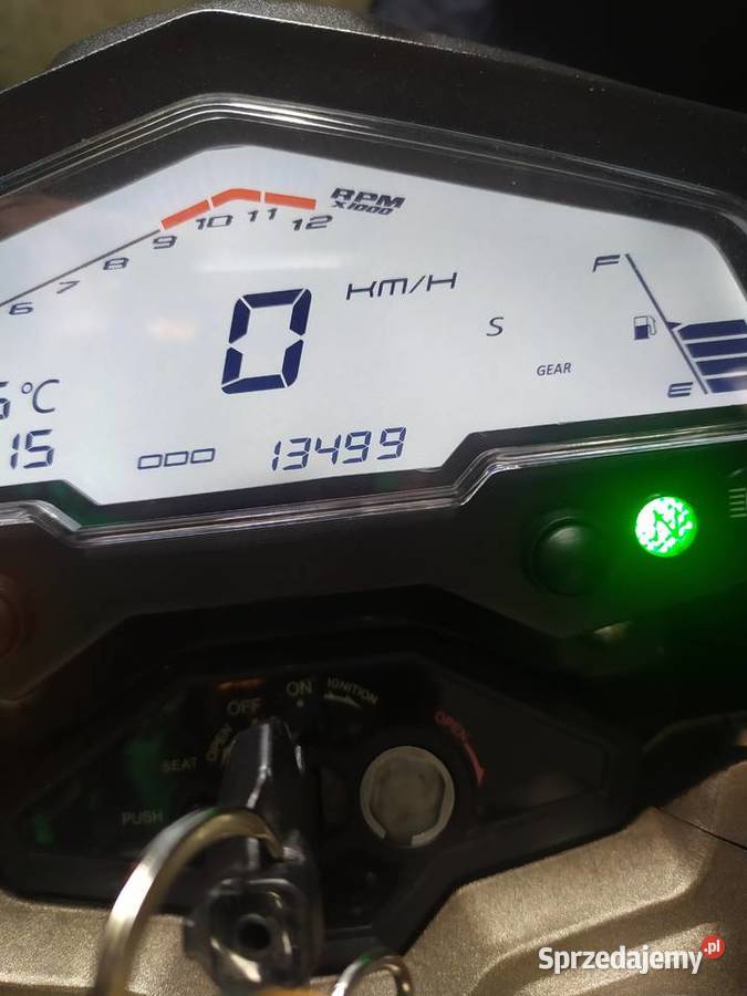 Zadbany garażowany motocykl 125ccm 15 pierwsza
