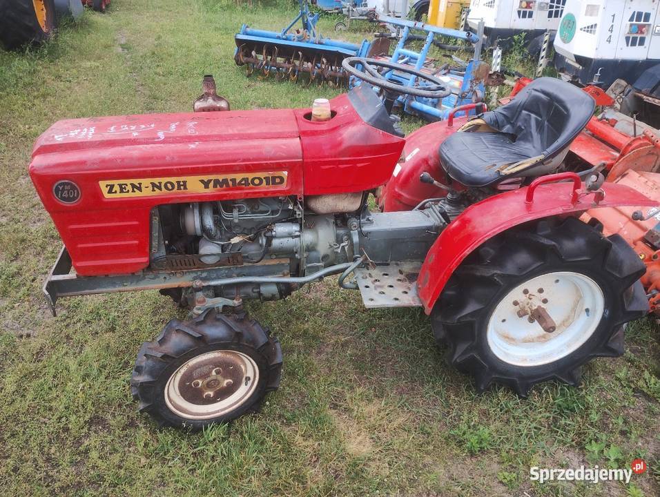 Japoński mini traktorek 4x4 Yanmar 1401D 14 Słowiki Stare